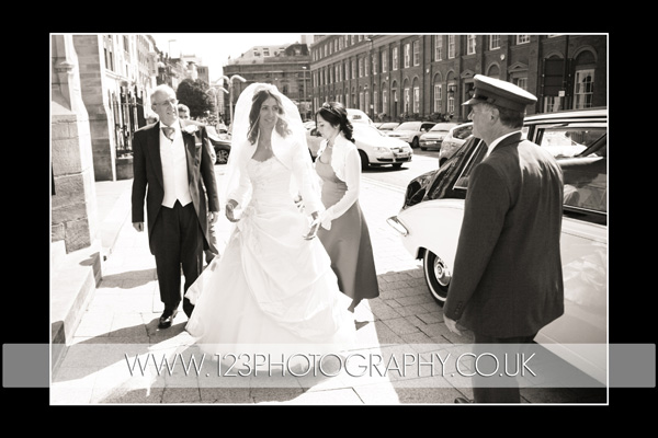 Helen and Richard's wedding photography at Leeds Cathedral Church of St. Ann
