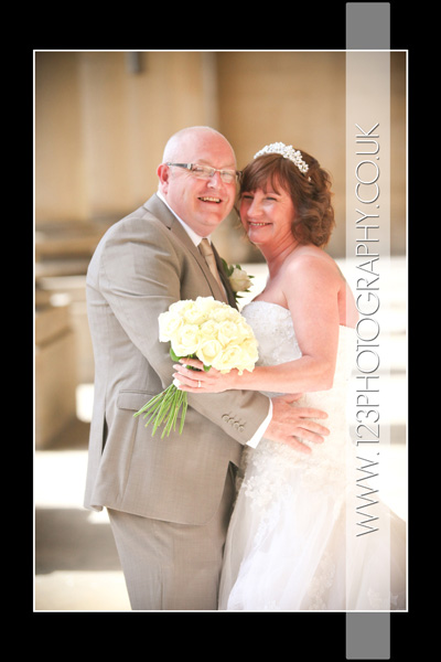 Joanne and Michael's wedding photography at Leeds Town Hall, West Yorkshire