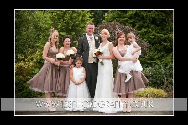 Andrea and Ben's wedding photography Bridge Inn Wetherby