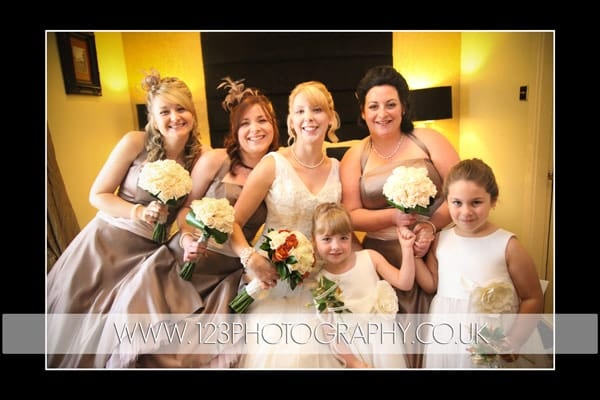 Andrea and Ben's wedding photography Bridge Inn Wetherby