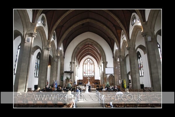 Kimberly and Aled's wedding photography at St. Edmund's Church, Roundhay, Leeds