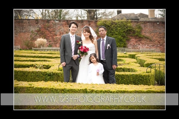 Vi and Ha's wedding photography at Roundhay Park, Leeds