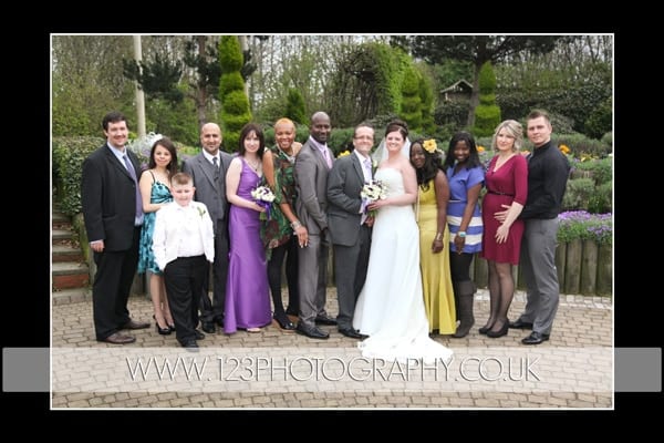 Irina and Michael's wedding photography at Thorpe Park Hotel and Spa Leeds
