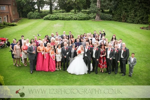 Shell and Russ's wedding photography at Nailcote Hall, Berkswell, Solihull, Warwickshire