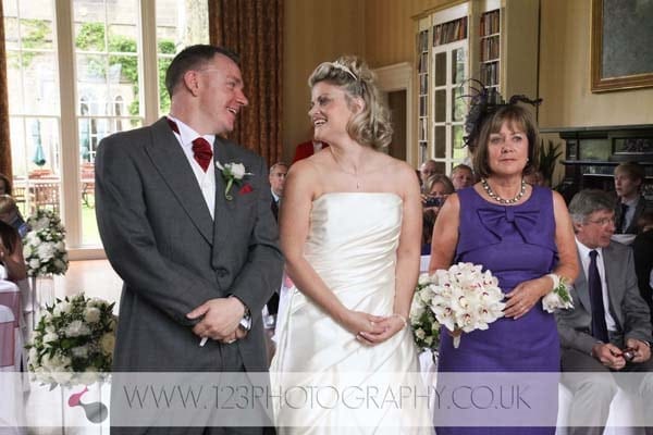 Lindsey and Tony's wedding photography at Swinton Park, Masham, Ripon, North Yorkshire