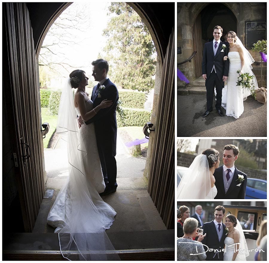 wedding photography Church of Immaculate Conception, Sicklinghall