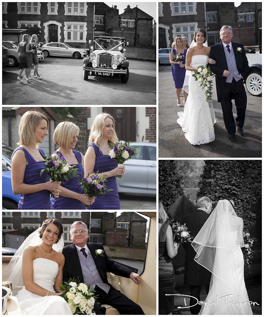 wedding photography Church of Immaculate Conception Sicklinghall